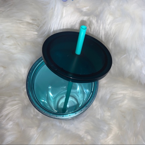 Starbucks 2021 Limited Release Ombre Blue Iridescent Tumbler Cold Cup Venti 24oz - Picture 10 of 15